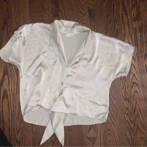 Aritzia Wilfred Satin Top